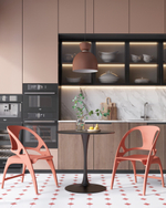 Стул складной Liara пластик бордо