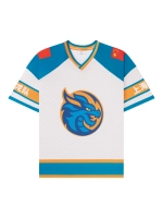 Футболка-джерси сублимационная бежевая