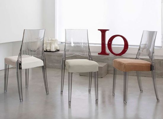 Стул прозрачный Glenda Италия Scab Design