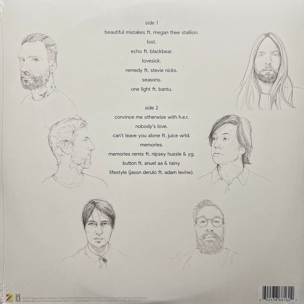 Maroon 5 ‎– Jordi (Европа 2021г.) Purple