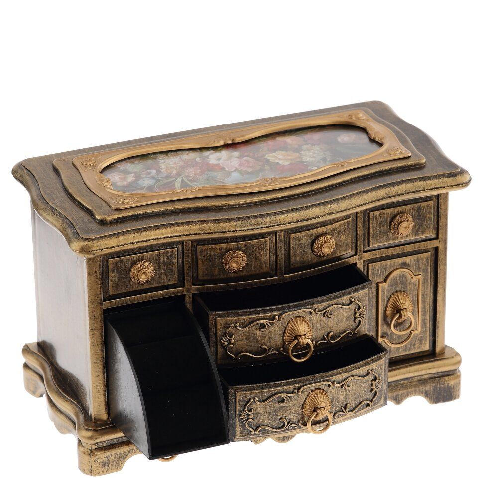 GAEM Шкатулка для украшений (музык.), L21,5 W10,5 H14 см