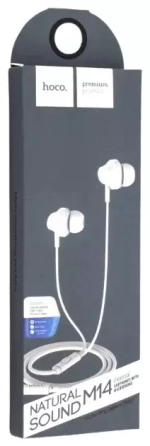 Наушники Hoco M14 с МК white