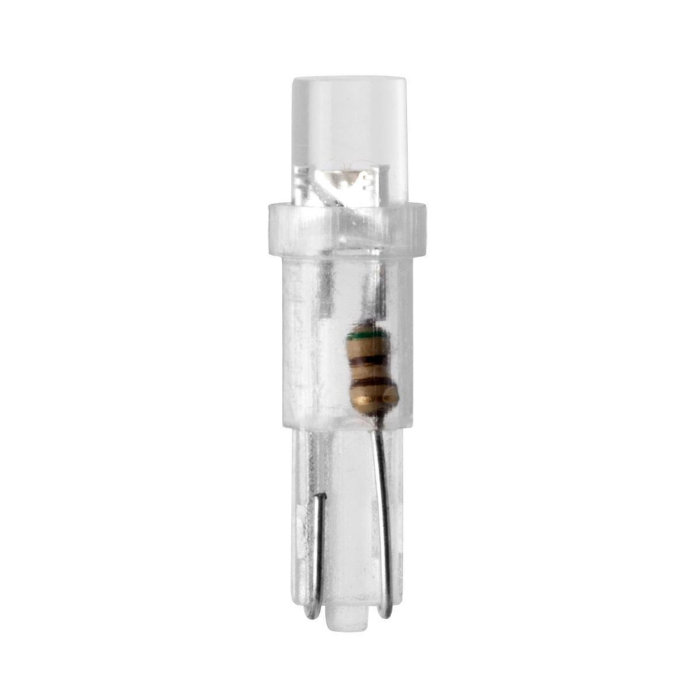 Лампа светодиодная 12V 1,2W без цоколя белый 1 LED (приборная) Маяк
