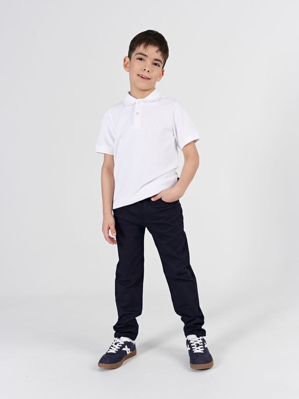 Футболка поло "Белая" 7+