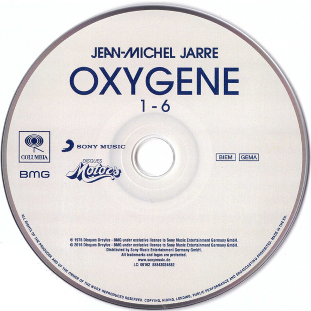 Jean-Michel Jarre / Oxygene Trilogy (40th Anniversary Edition)(Clear Vinyl)(3LP+3CD)