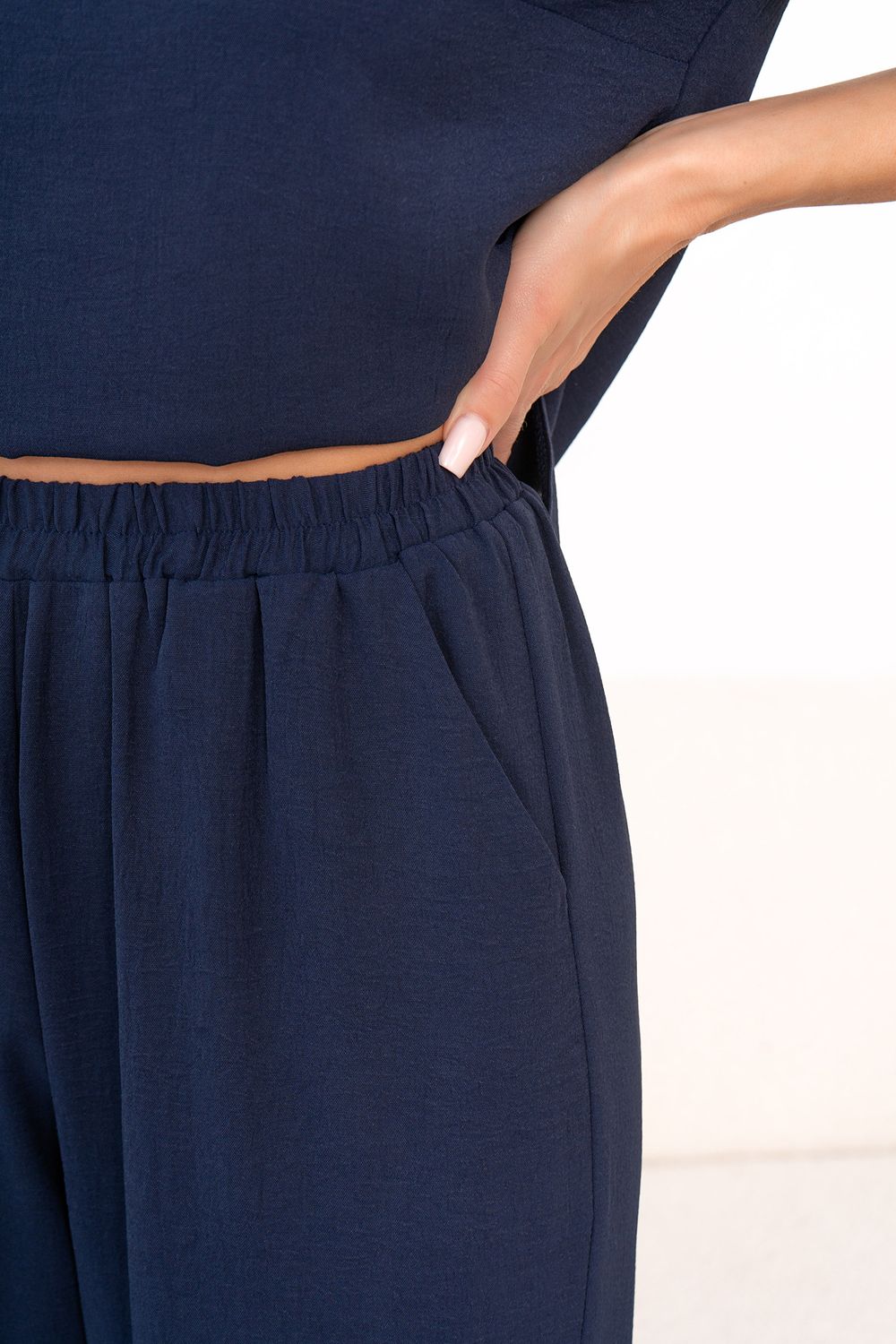 Костюм брючный (синий) К11-90/2 Nikol