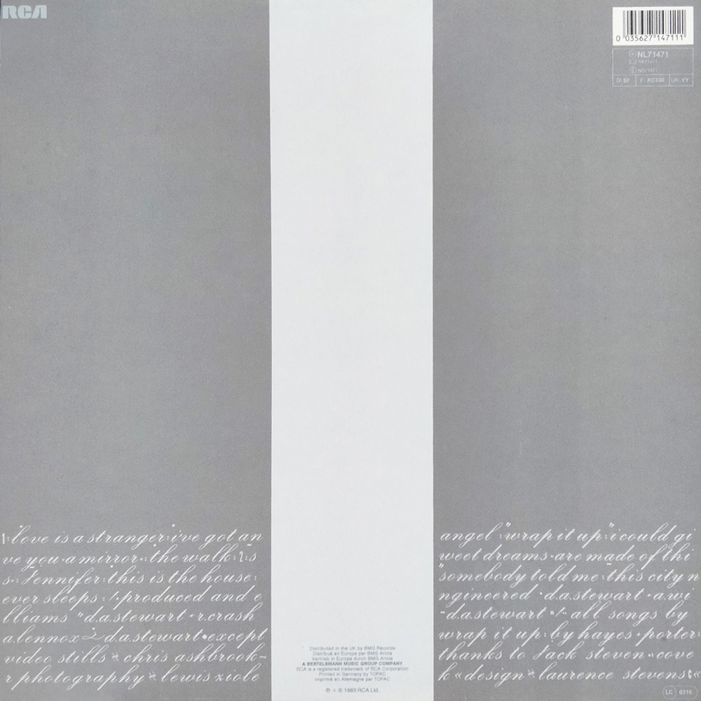 Eurythmics / Sweet Dreams (Are Made Of This)(LP)