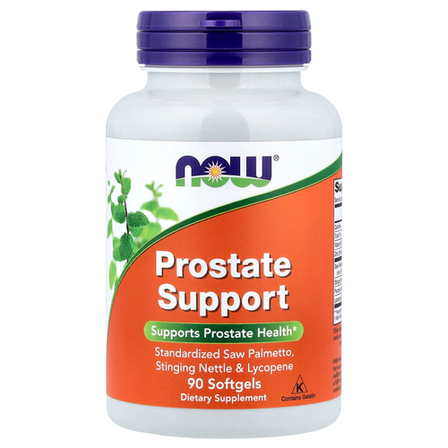 NOW Foods, Prostate Support, 90 мягких таблеток