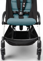 Коляска Stokke YOYO3 Newborn Shell рама белая White 2 в 1 Aqua