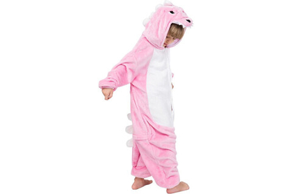 Кигуруми для детей Funfur Динозавр Розовый M