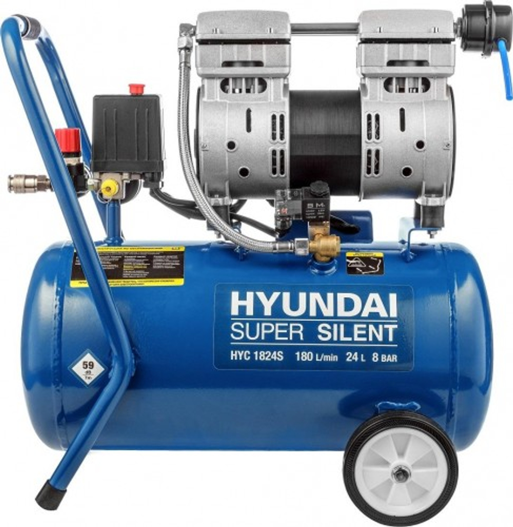 Компрессор поршневой безмасляный HYUNDAI HYC 1824S