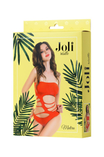 Боди-сетка Joli Matira, LXL (46-48) (Цвет: красный)
