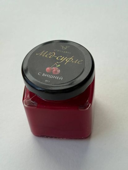 Мёд- суфле УтроЗдесь , с вишней