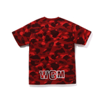 A Bathing Ape Color Camo Shark Polo
