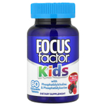 Focus Factor, Kids With Phosphatidylcholine & Phosphatidylserine, Berry Blast, 60 жевательных таблеток