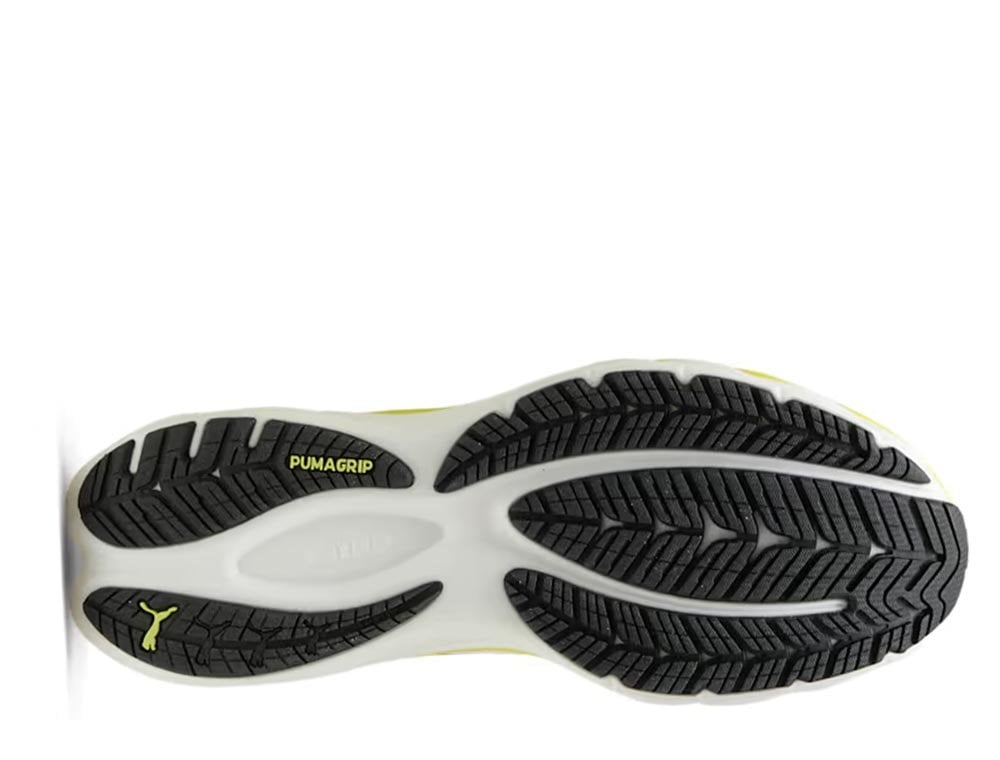 Кроссовки для бега мужские Puma Velocity Nitro 4 M бело-желтые