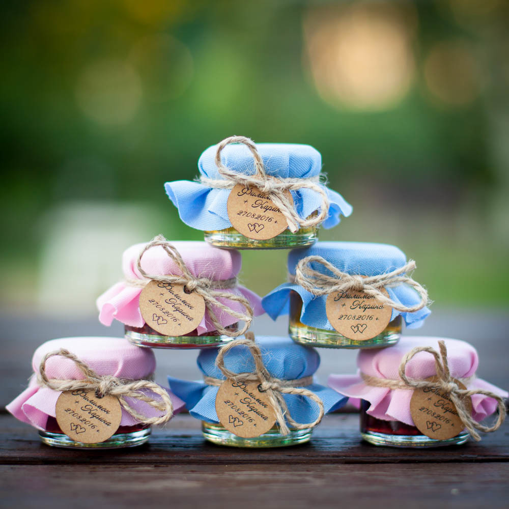 Бонбоньерка с медом на свадьбу, 35 грамм