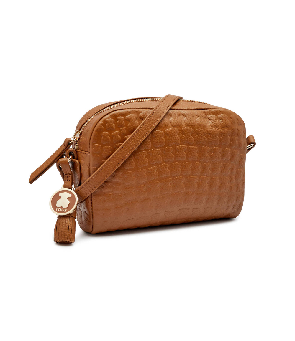 Кожаная сумка через плечо BANDOLERA SHERTON CUERO Tous - коричневый(20008391)
