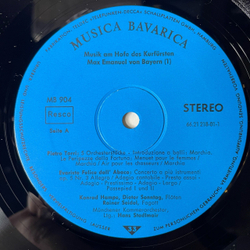 Винтажная виниловая пластинка Steffani, D'Ardespin Dall'Abaco, Torri, Kari Lovaas, Munchener Kammerorchester, Hans Stadlmair, Musik Am Hofe Des Kurfursten Max Emanuel Von Bayern (Германия 1976)