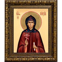 Ия Римляныня, Персидская преподобномученица. Икона на холсте.