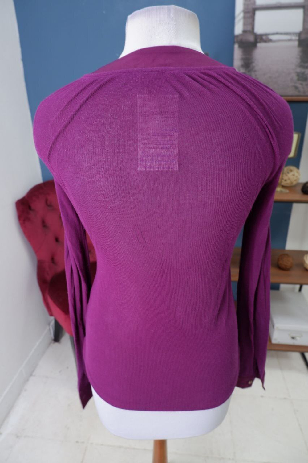 Джемпер Massimo Dutti комбинированный 42 размер