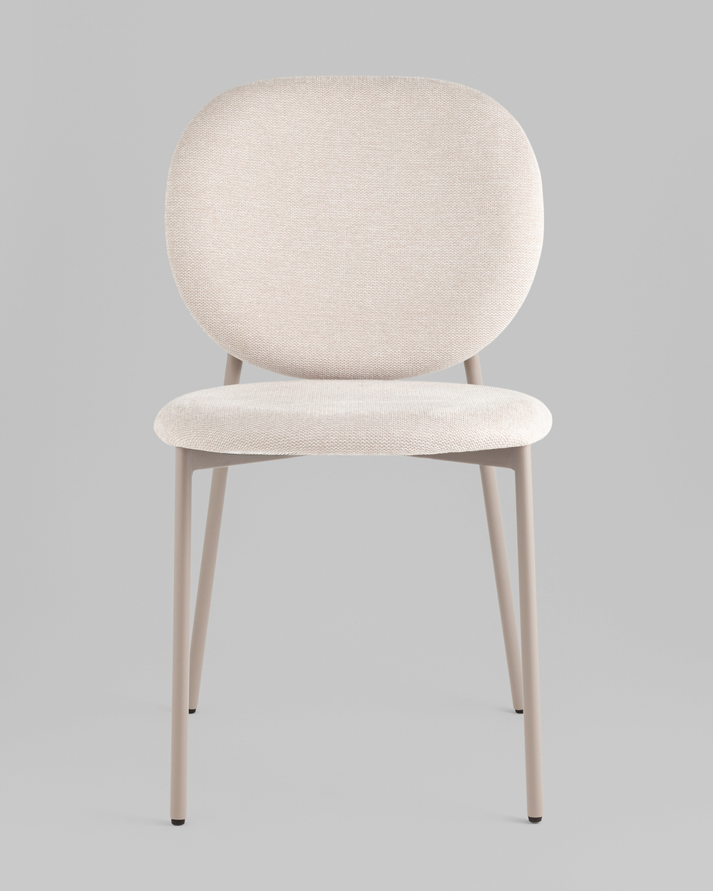 Стул обеденный Pip бежевый кремовые ножки NP