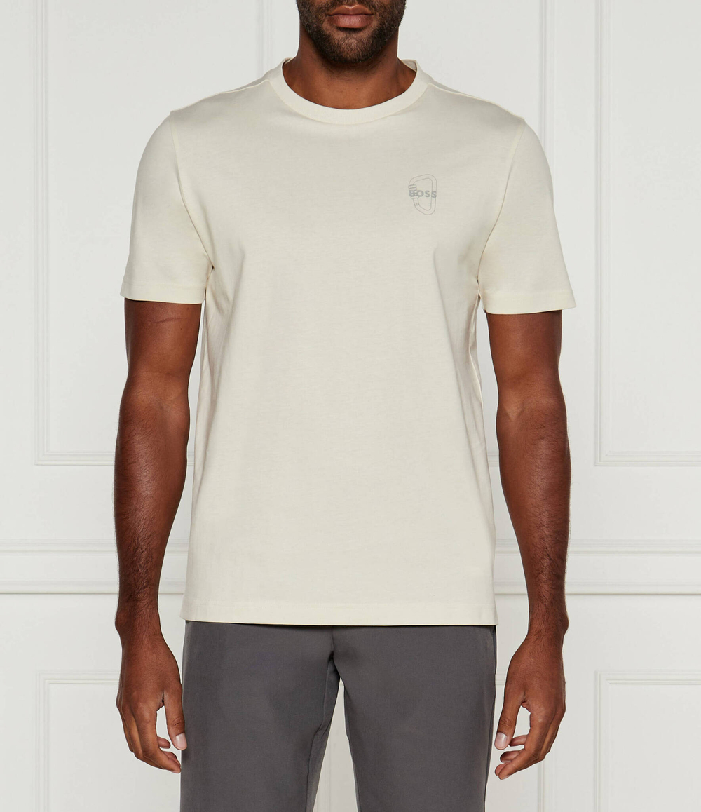 Футболка BOSS GREEN - экрю(50519364)