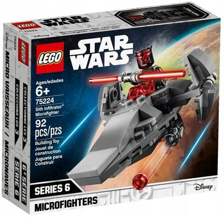 Конструктор LEGO Star Wars Микроистребитель-разведчик ситхов 75224