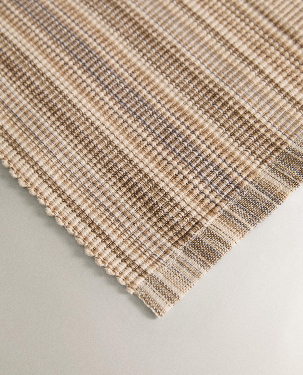Zara Home сервировочная салфетка из хлопка, узор в полоску, 50 35 см (комплект 2 шт.) · 7235/023