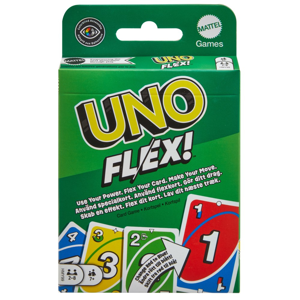 Настольная карточная игра Mattel UNO Flex HMY HMY9999 — фото 1