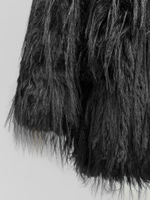 Полушубок Lucky Marten 2301 со скрытыми застежками и поясом