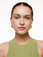 Серьги "Domed Diamond Shape"