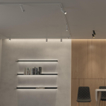 370862 PORT NT22 202 белый/серебро Светильник трековый однофазный двухжильный IP20 GU10 9W 220V SLIM