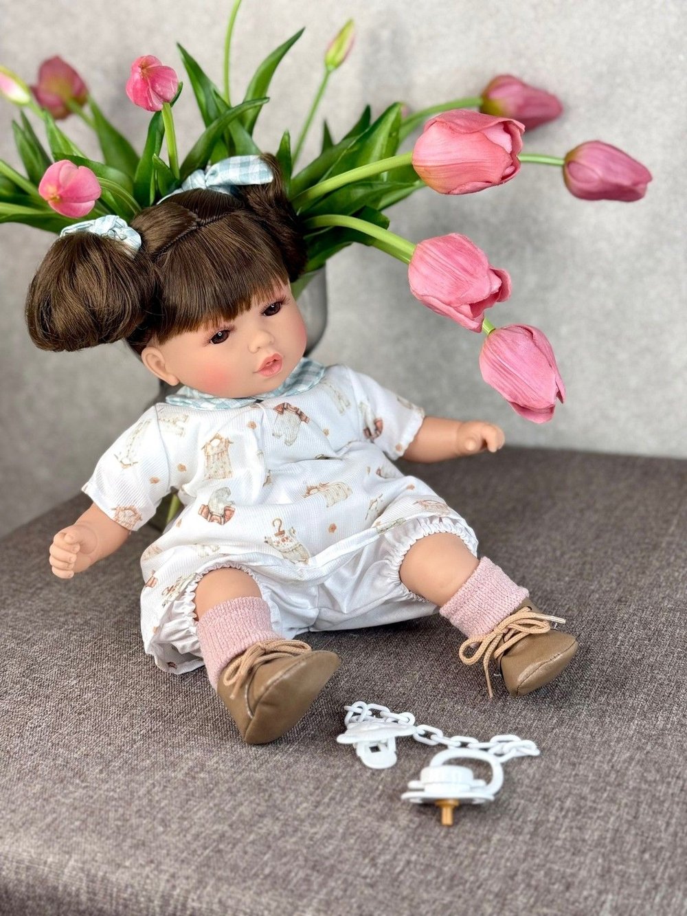 Кукла Marina and Pau 40cм PETITE мягконабивная (M425K)