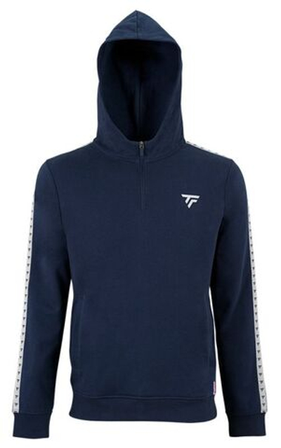 Куртка теннисная Tecnifibre Zipper Hoodie - Blue