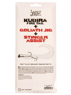 Твистер LJ 3D BBS Series KUBIRA FIRE TAIL 7,0in (17,50)/PG18 1шт.