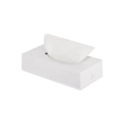 Диспенсер для косметических салфеток LAIMA CLASSIC, настольный/настенный, пластиковый, белый, 605392