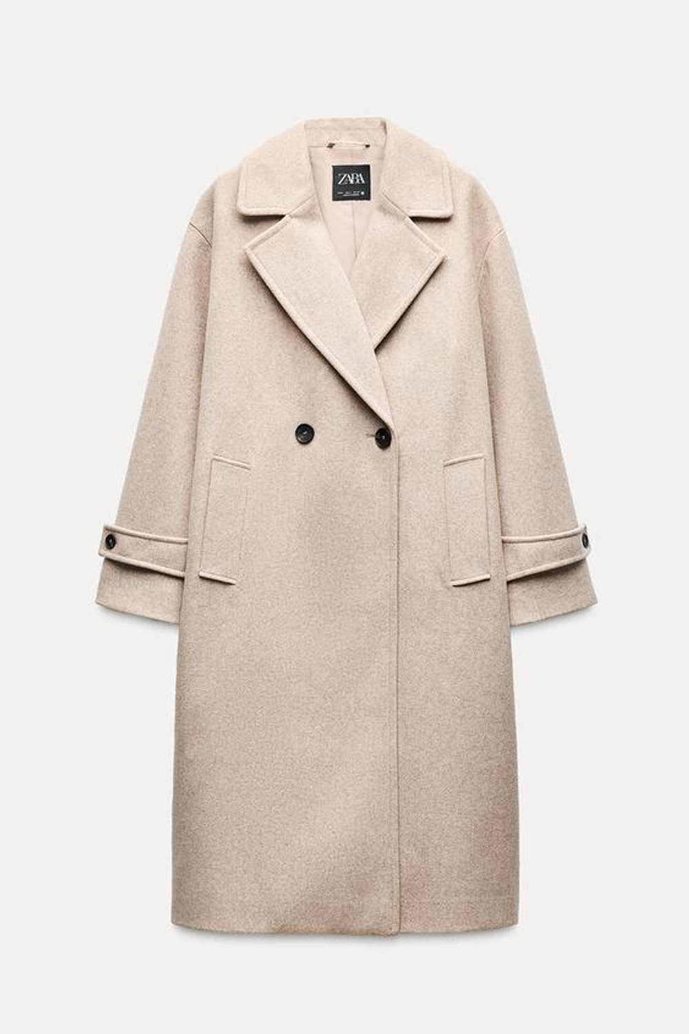 Zara peacoat hot sale