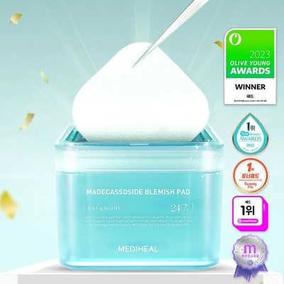 Mediheal Madecassoside Blemish Pad Успокаивающие тонер-пэды