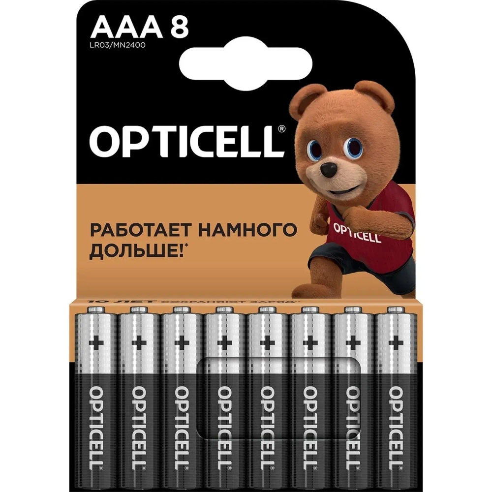 Батарейка OPTICELL Basic Батарейки AAA 8шт/уп