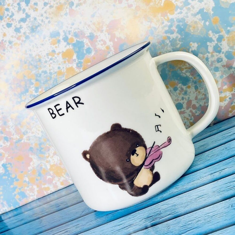 Lenardi 315-011 Кружка 400мл в под.уп.(х48)Фарфор