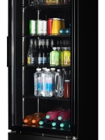 Витрина холодильная Nord RSC 400 GBB черная