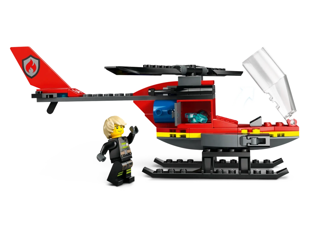 Конструктор LEGO City 60411 Пожарно-спасательный вертолёт