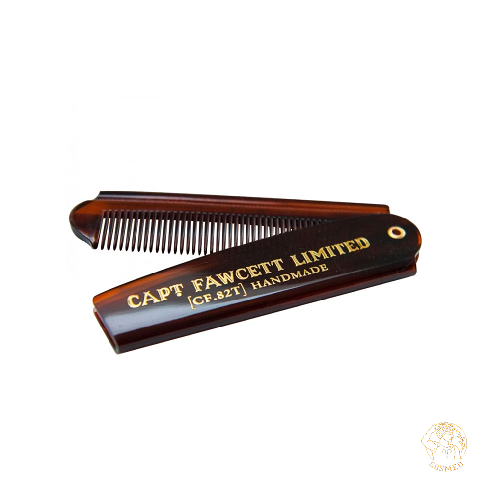Расческа для бороды Captain Fawcett Folding Pocket Beard Comb