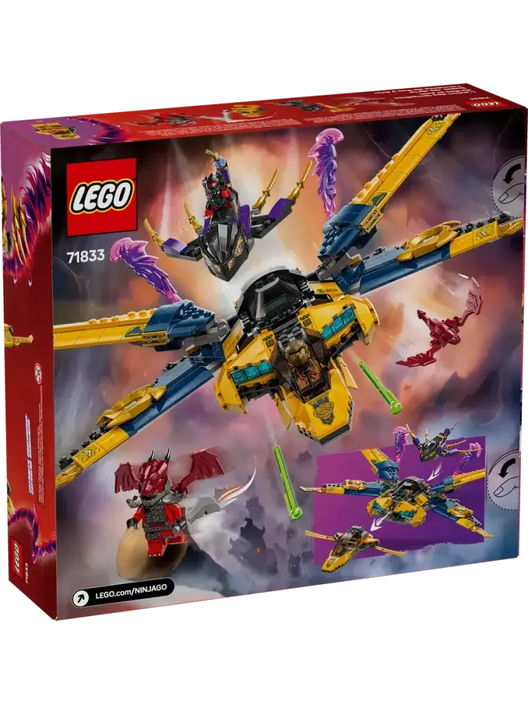 Конструктор Ninjago 71833 Реактивный самолёт Раса и Арина