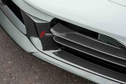 Карбоновая замена воздуховодов переднего бампера для PORSCHE 911 992.2 CARRERA 2025+