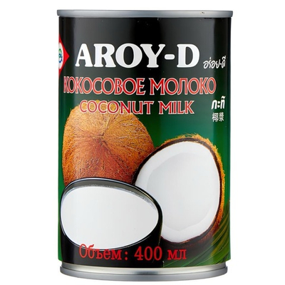 Кокосовое молоко «AROY-D» 70% 400 мл