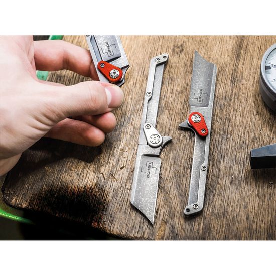 Складной нож Boker 01BO661 Fragment G10 c клинком из стали 9Cr13MoV, рукоять Stainless Steel