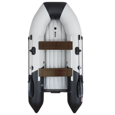 Лодка ПВХ Мастер Лодок Таймень NX2800НДНД "Комби" Св.Серый / Чёрный