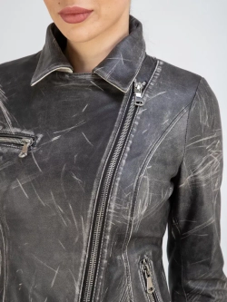 Куртка кожаная натуральная косуха